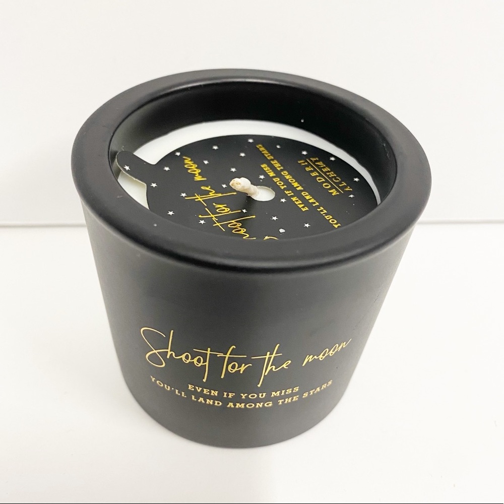 Modern Alchemy Black/Gold Notebook & Soy Candle Gift Set - Picture 4 of 7